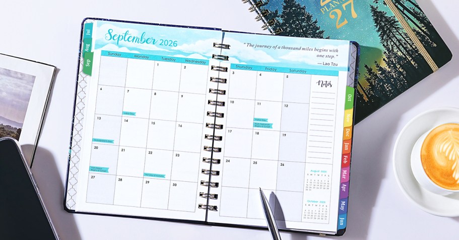 2026-2027 Monthly Planners Only $4.49 on Amazon