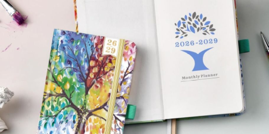 2026-2027 Weekly & Monthly Planners Just $4.49 on Amazon
