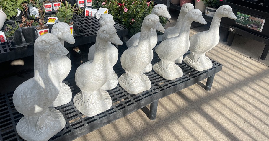 Now Walmart Has a Concrete Porch Goose! Are You Buying It?