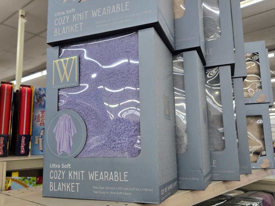 Cozy Knit Wearable Blanket