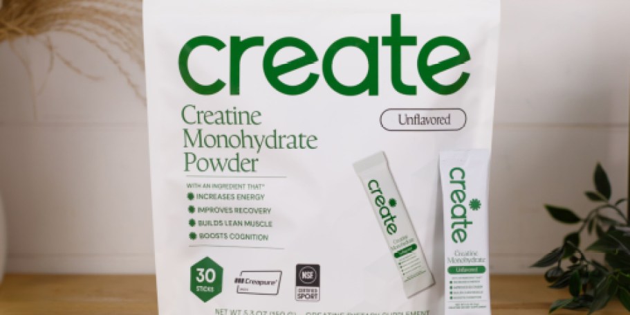 Create Creatine Powder Just $20 Shipped (Reg. $36) – Collin Approved!