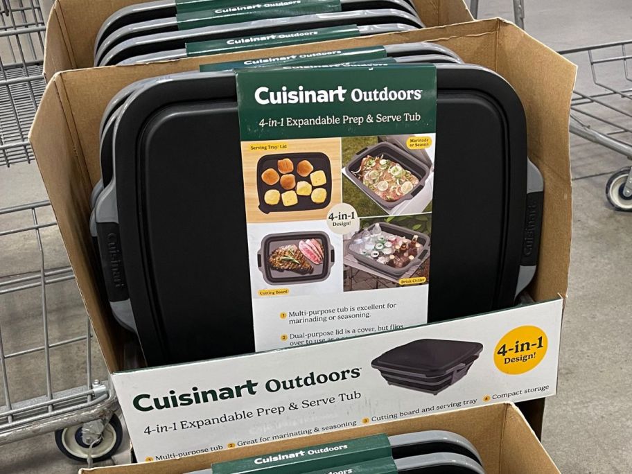 Cuisinart 4-in-1 Expandable Prep & Serve Tubs in store