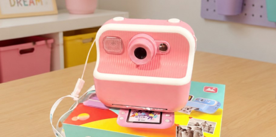 Kids Instant Print Digital Camera Only $16 on Amazon (Reg. $36)