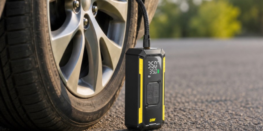 Portable Air Compressor Only $14.99 on Amazon (Reg. $50)