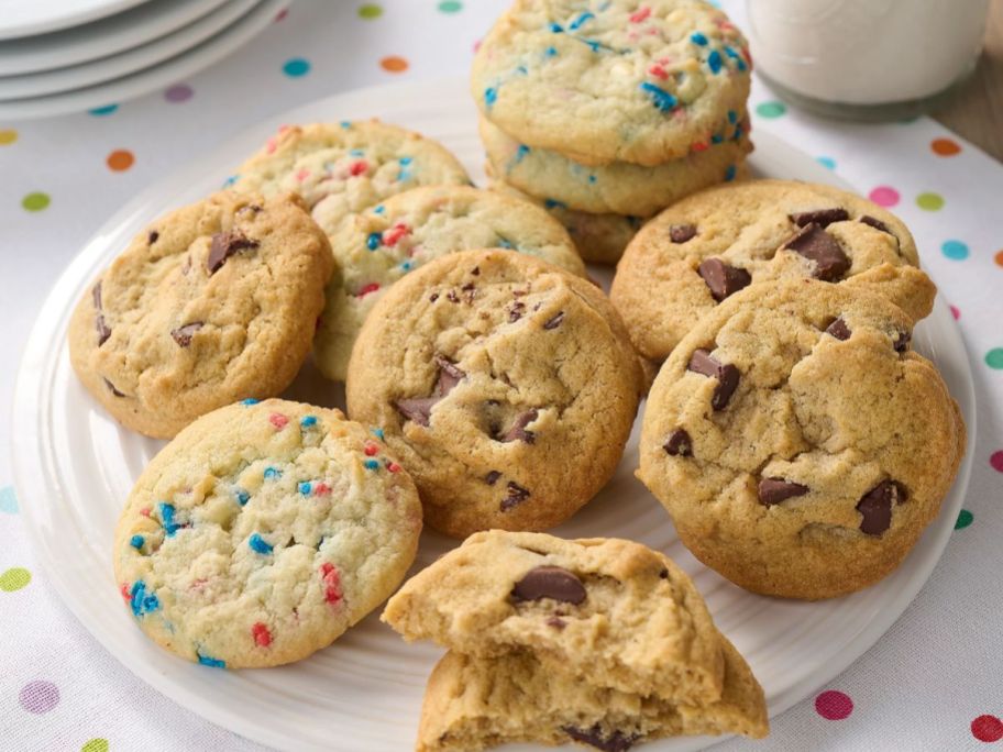 David's Chocolate Chip and Sprinkle Cookies
