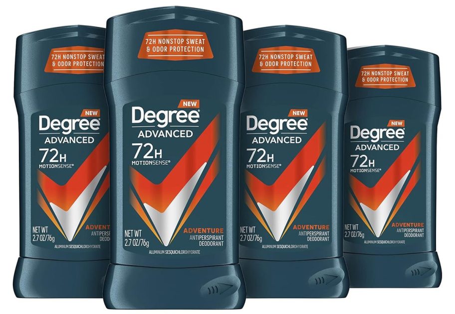 Degree Advanced 4-Pack Deodorant