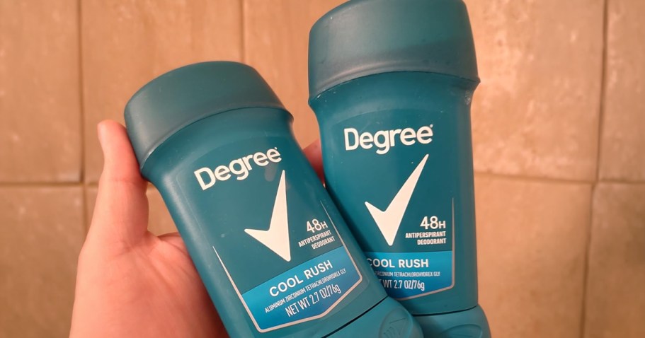 Degree Men’s Deodorant 2-Pack Only $2.94 Shipped on Amazon + More