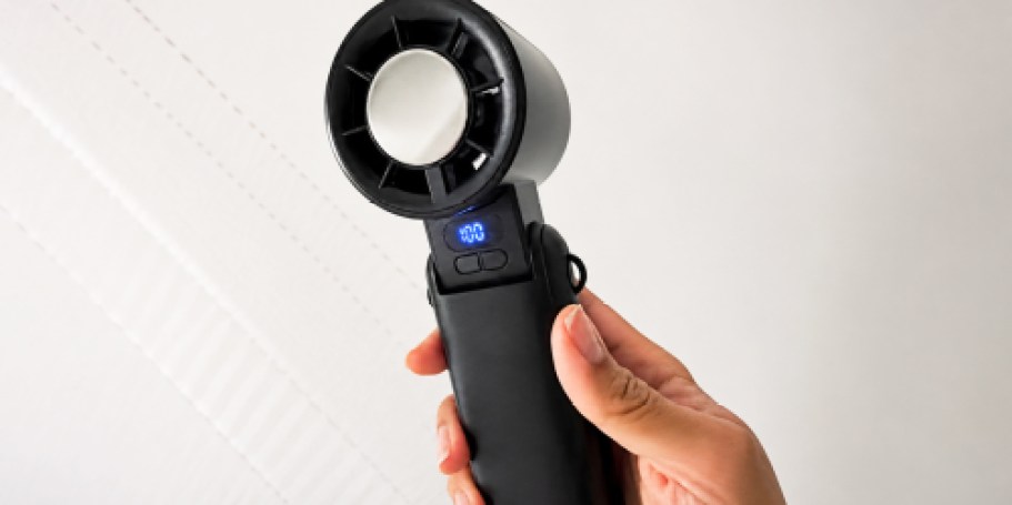 Portable Rechargeable Fan Just $6.99 on Amazon (Reg. $16)