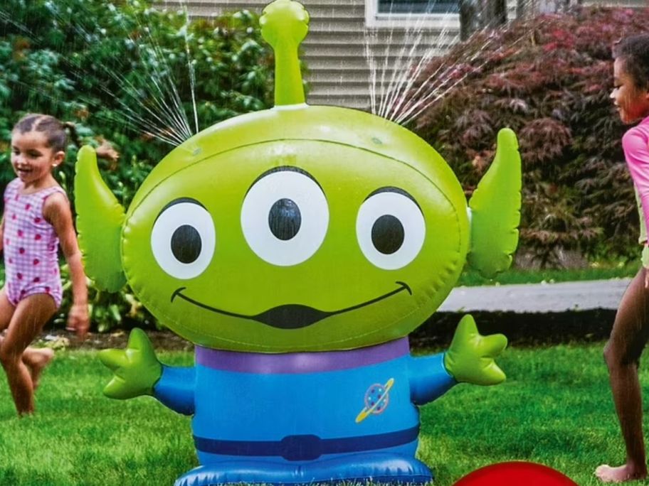 Disney Toy Story Alien 4' Inflatable Sprinkler