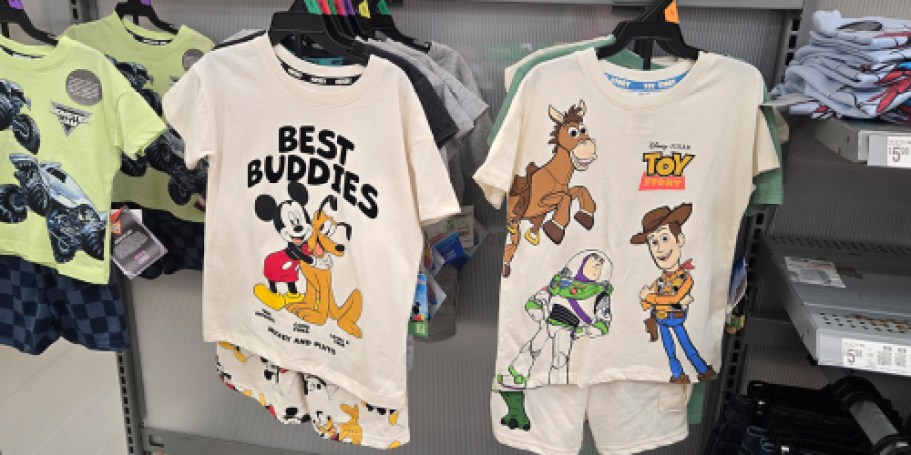 Kids Character Clothing from $5 on Walmart.com | Hello Kitty, Disney, Bluey, & More