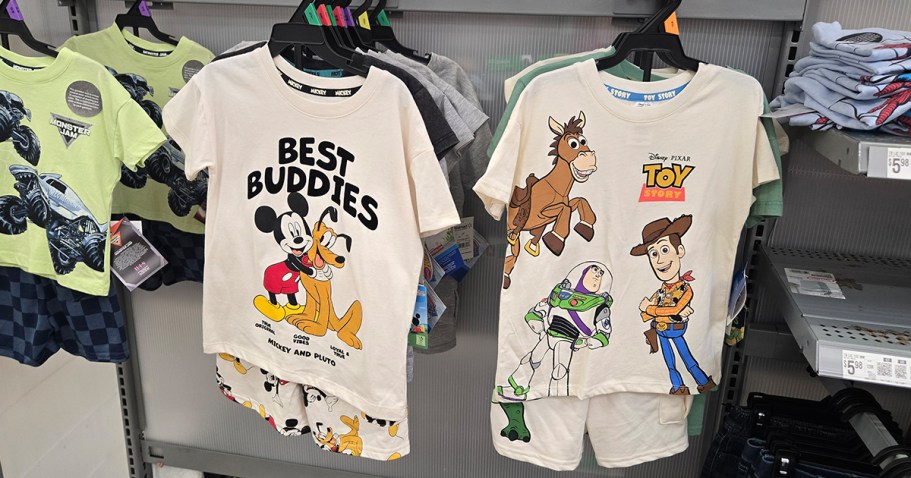 Kids Character Clothing from $5 on Walmart.com | Hello Kitty, Disney, Bluey, & More