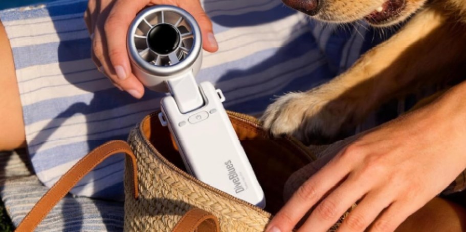 Portable Handheld Fan Just $9 on Amazon (Reg. $19)