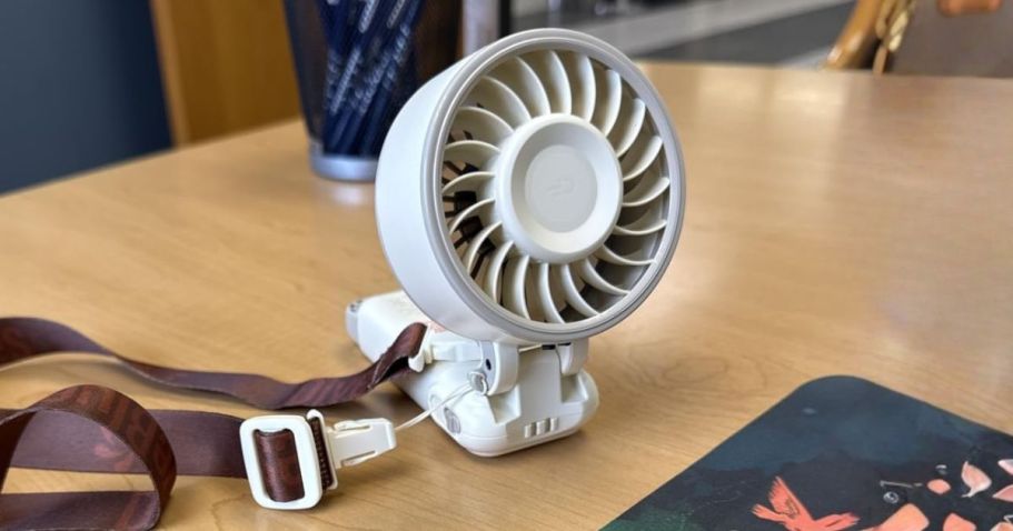 Portable Handheld Fans from $9.59 Shipped on Amazon (Reg. $20)