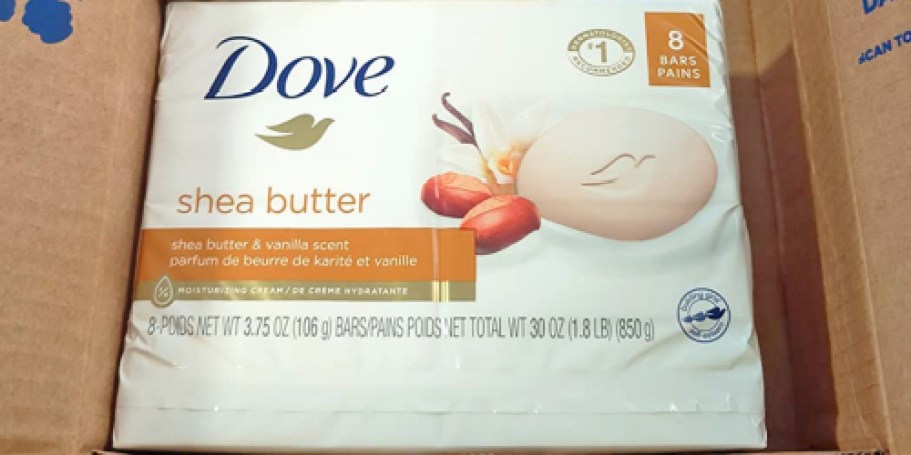 Dove Beauty Bars 8-Pack Only $6.66 Shipped for Prime Members (Just 83¢ Each!)