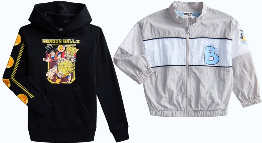 boys hoodie and jacket
