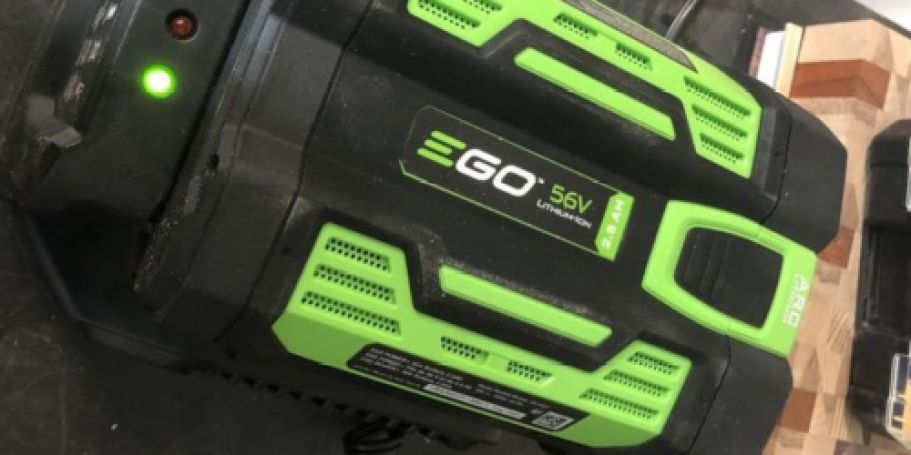 50% Off EGO POWER+ Lithium Ion Battery + Free Delivery on Lowes.com