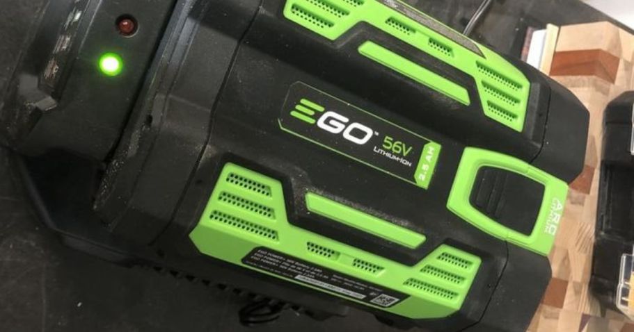 50% Off EGO POWER+ Lithium Ion Battery + Free Delivery on Lowes.com
