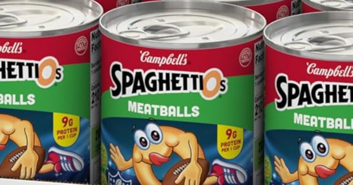 Campbell’s Football SpaghettiOs w/ Meatballs Only 86¢ Shipped on Amazon