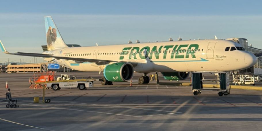 Last Chance for 50% Off Frontier Flights + Earn EXTRA Miles