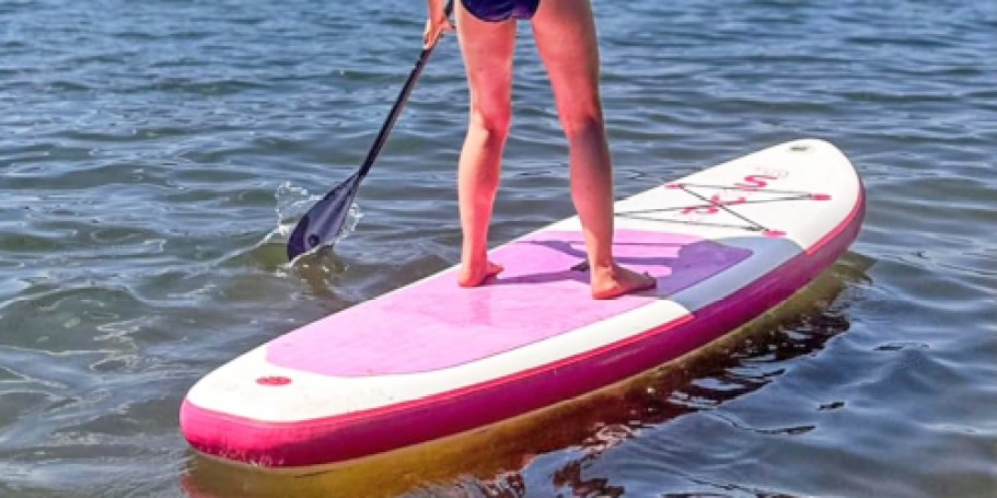 Inflatable Paddle Board w/ Accessories from $78.87 Shipped on Amazon (Reg. $200)