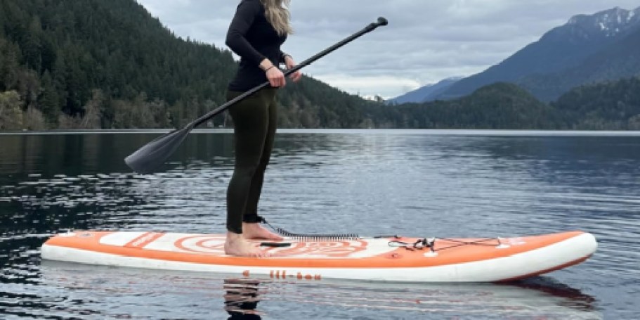 Inflatable Paddle Board w/ Accessories from $78.87 Shipped on Amazon (Reg. $250)