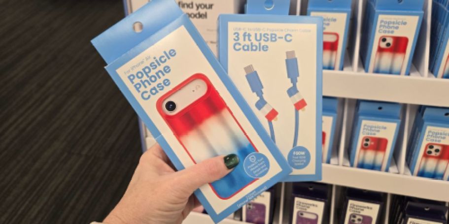 New Patriotic GEMS Accessories at Target Starting at $5 (Phone Cases, Cables, & More!)