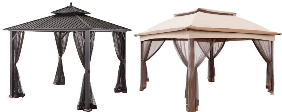two different Gazebos 