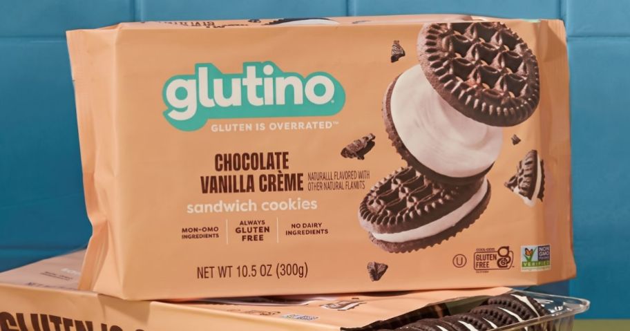 Glutino vanilla creme cookies