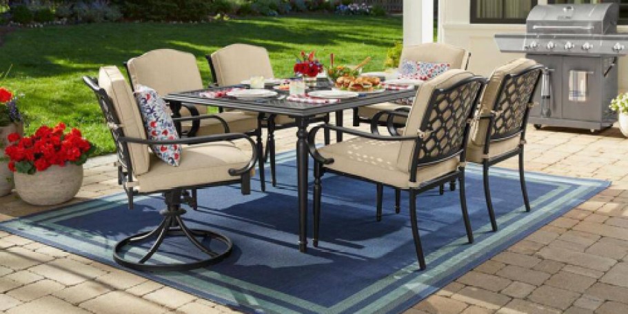 Patio 7-Piece Dining Set w/ Cushions Just $398 Shipped on HomeDepot.com