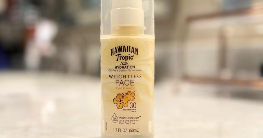 Hawaiian Tropic Weightless Face Sunscreen Only $2.97 Shipped on Amazon (Reg. $11)