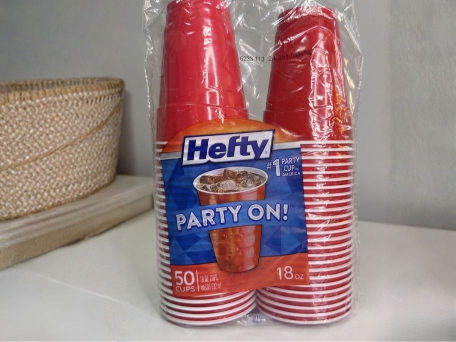 Hefty Disposable Plastic Cups 50-Pack Only $4.67 Shipped on Amazon