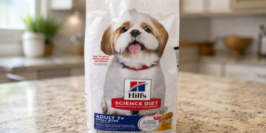 Score 40% Off Hill’s Science Diet Dog Food + Free Shipping on Amazon