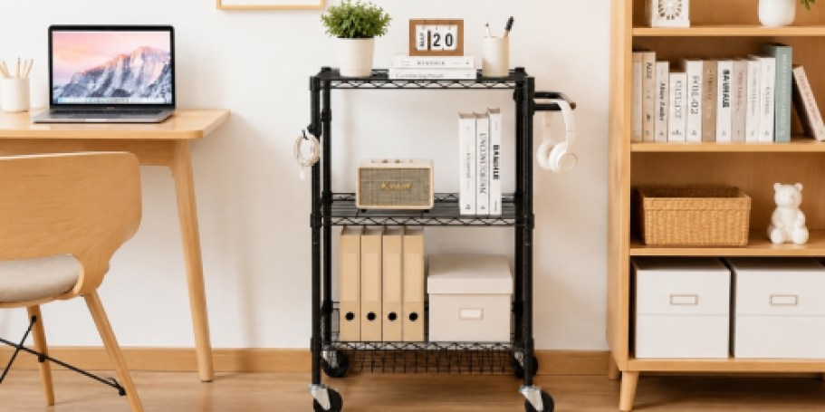 Rolling Storage Cart Only $18 on Walmart.com (Reg. $46)
