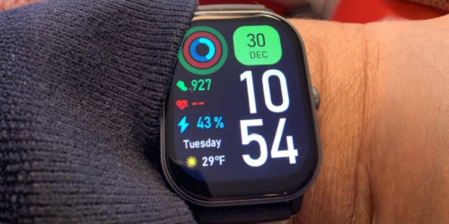 Men’s Smart Watch Only $9.99 on Amazon (Father’s Day Gift Idea!)