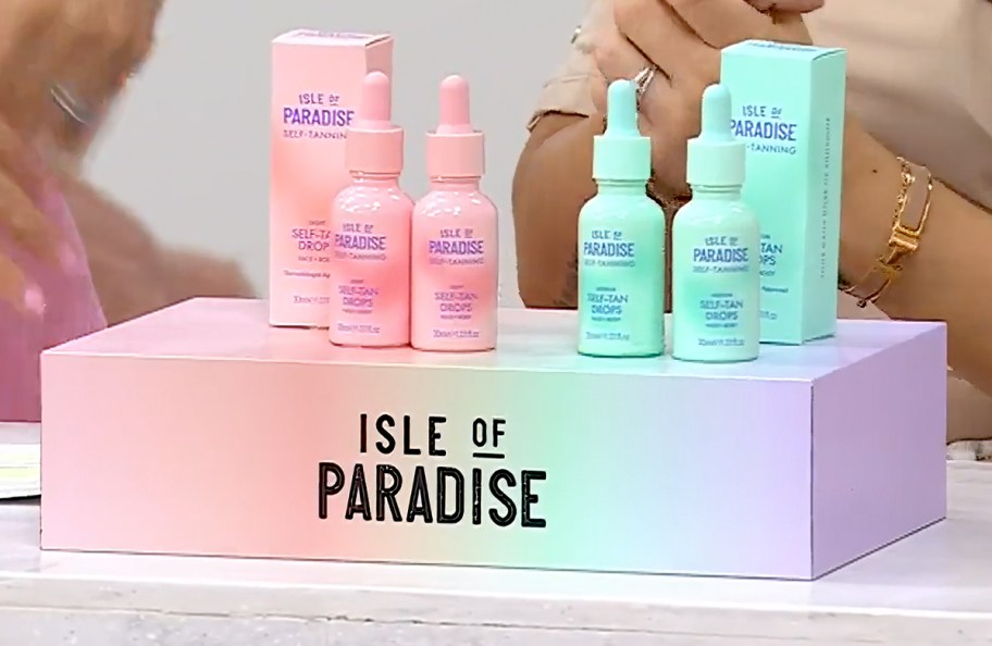 Isle of Paradise Face and Body Self Tan Drops Duo 2-Pack