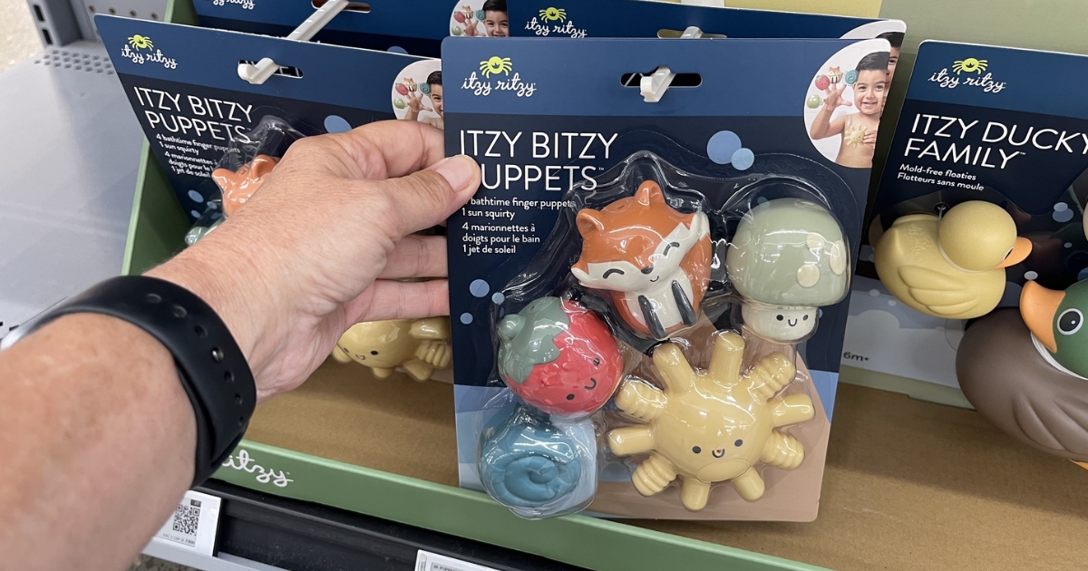 We Spotted NEW Itzy Ritzy Baby Toys at Walmart!