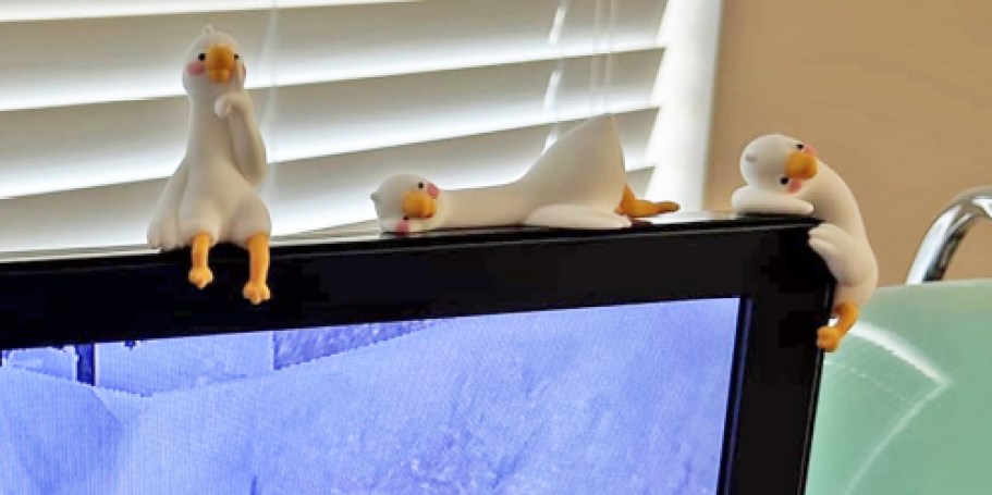 FOUR Cute Mini Geese Decorations Only $11.89 on Amazon