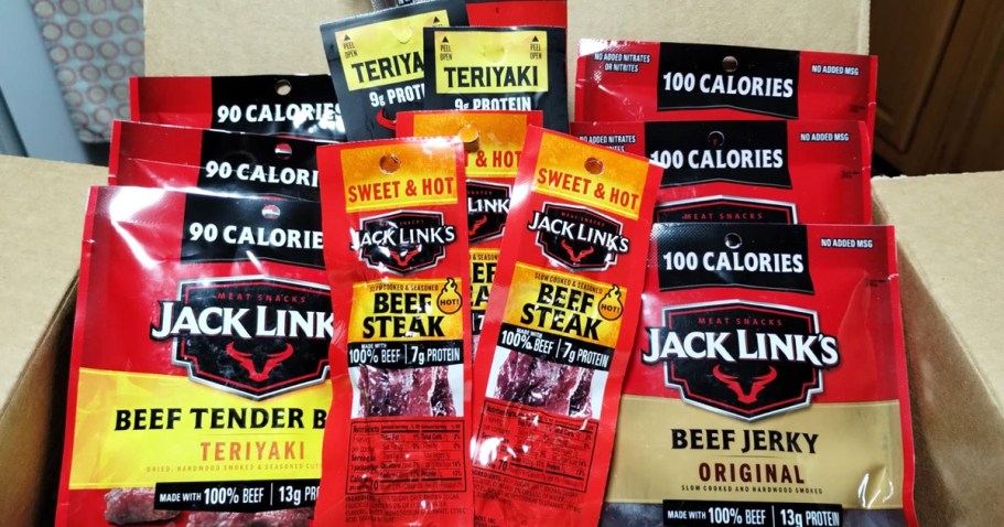 Jack Link’s Beef Jerky 15-Count Variety Pack Only $18.63 Shipped on Amazon (Reg. $40)