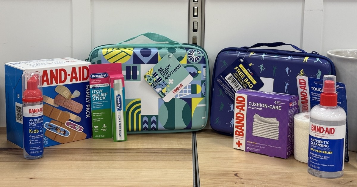 FREE Johnson and Johnson First Aid Kit Bag w/ Target Purchase