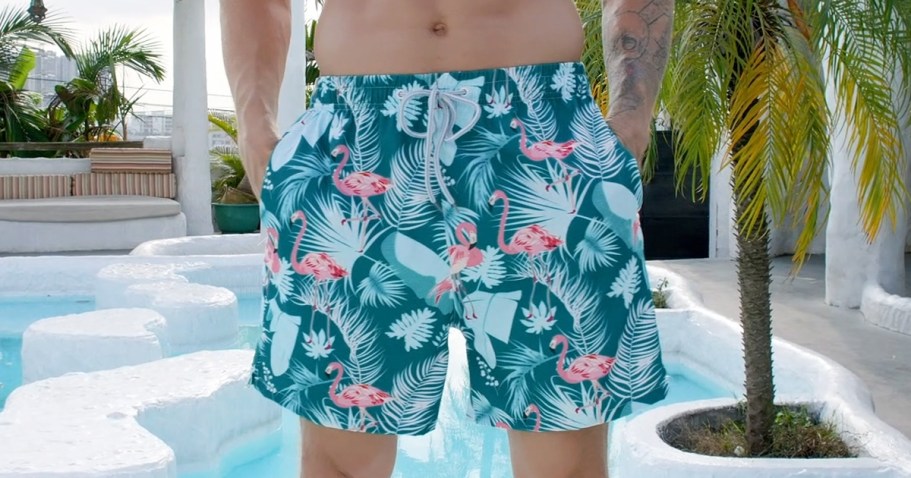 Men’s Swim Trunks from $12.99 on Amazon (Reg. $26)