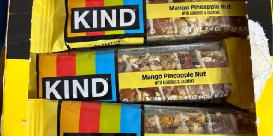 KIND Bars 12-Pack Just $4.67 Shipped on Amazon (Reg. $12)