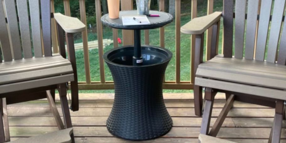 Keter Outdoor Cooler Tables from $39.98 Shipped on Amazon