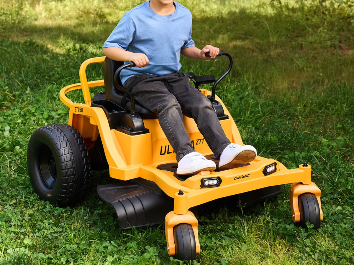 Hurry! This Kids Zero Turn Ride-On Mower Is in 1,000+ Carts at Sam’s Club