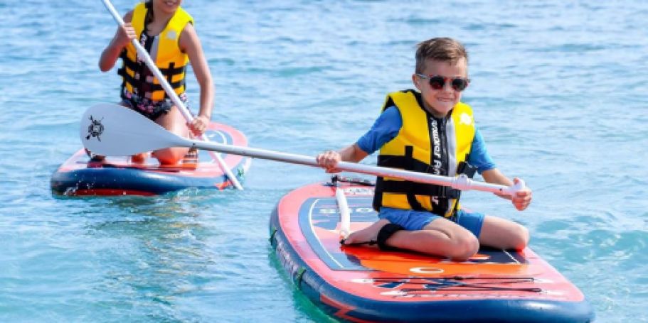 Inflatable Paddle Board w/ Accessories from $79.97 Shipped on Amazon (Reg. $210)