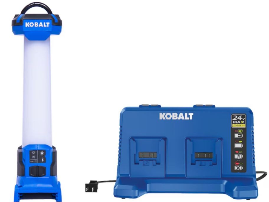 Kobalt Light and Charging Station
