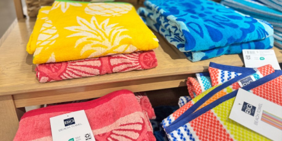 Last Chance: Kohl’s Beach Towels from $5 (Reg. $15)