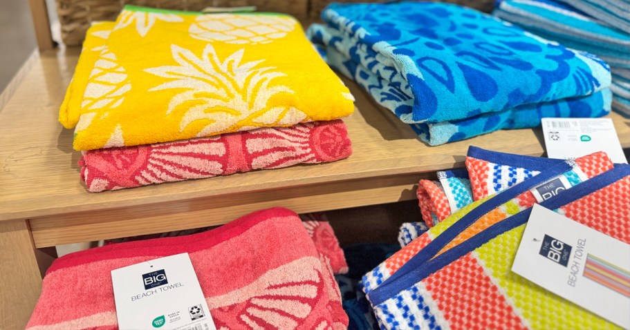 Last Chance: Kohl’s Beach Towels from $5 (Reg. $15)