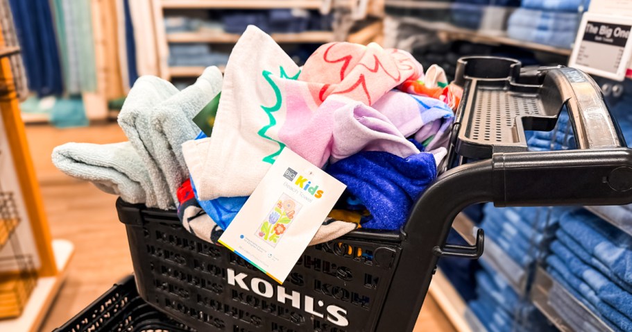 THREE Kohl’s Beach Towels Only $14.22 (Just $4.74 Each)