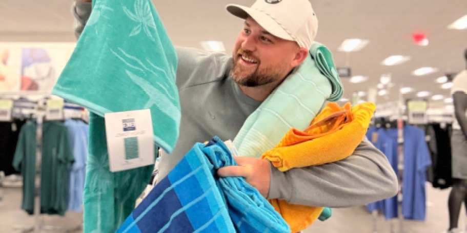 THREE Kohl’s Beach Towels Only $14.22 (Just $4.74 Each)