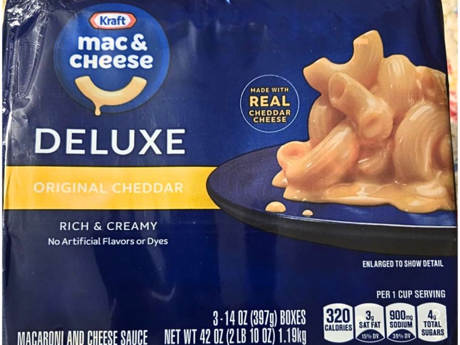 Kraft Mac and Cheese Box 